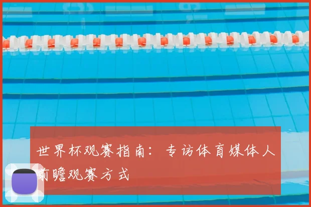 世界杯观赛指南：专访体育媒体人前瞻观赛方式